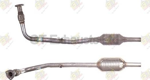 GT Exhausts G380055 - Катализатор autospares.lv