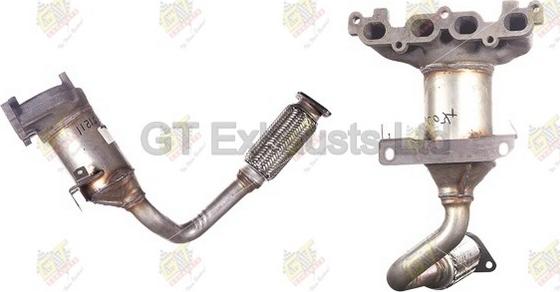 GT Exhausts G321511 - Катализатор autospares.lv