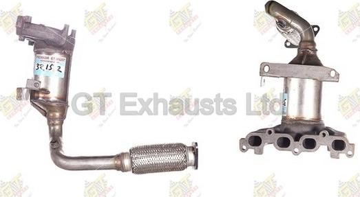 GT Exhausts G321512 - Катализатор autospares.lv