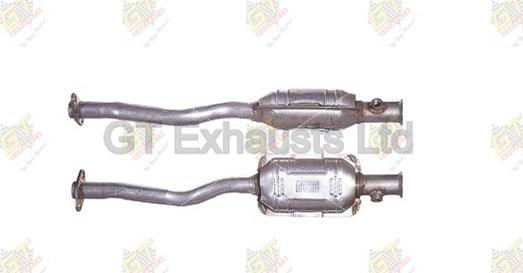 GT Exhausts G370163 - Катализатор autospares.lv