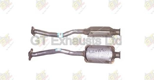 GT Exhausts G370171 - Катализатор autospares.lv