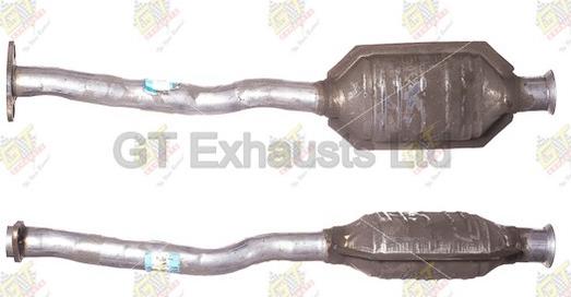 GT Exhausts G370202 - Катализатор autospares.lv