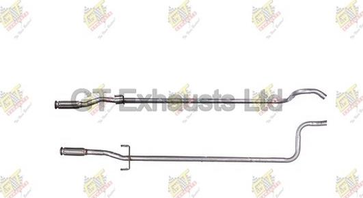 GT Exhausts GCN527 - Труба выхлопного газа autospares.lv