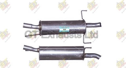 GT Exhausts GGM488 - Глушитель выхлопных газов, конечный autospares.lv