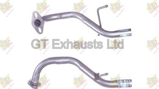 GT Exhausts GHY074 - Труба выхлопного газа autospares.lv