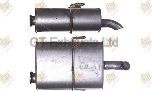 GT Exhausts GPG517 - Глушитель выхлопных газов, конечный autospares.lv