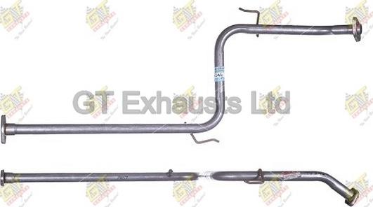 GT Exhausts GTY246 - Труба выхлопного газа autospares.lv