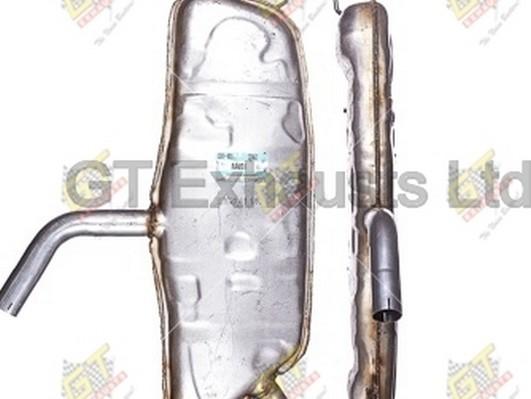 GT Exhausts GVW651 - Глушитель выхлопных газов, конечный autospares.lv