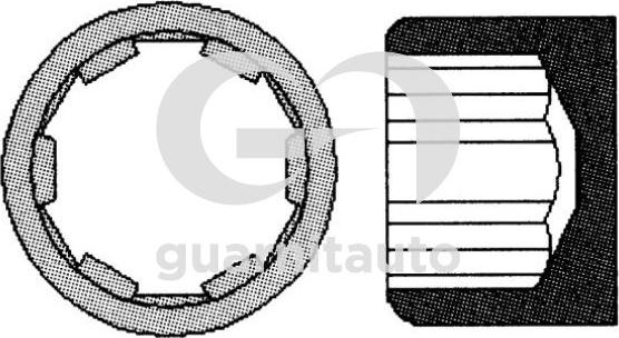 Guarnitauto 700504-1010 - Комплект болтов головки цилиндра autospares.lv