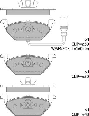 Hagen GP2025 - Тормозные колодки, дисковые, комплект autospares.lv