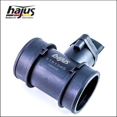 hajus Autoteile 1151345 - Датчик потока, массы воздуха autospares.lv