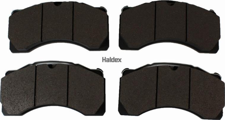 Haldex 1911249010 - Тормозные колодки, дисковые, комплект autospares.lv