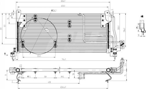 Hart 606 138 - Конденсатор кондиционера autospares.lv