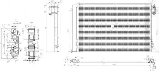 Hart 608 679 - Конденсатор кондиционера autospares.lv