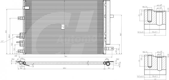 Hart 608 186 - Конденсатор кондиционера autospares.lv