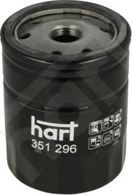 Hart 351 296 - Масляный фильтр autospares.lv