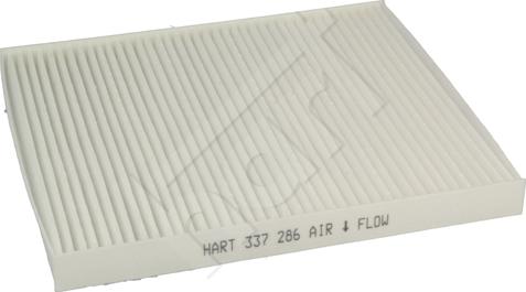 Hart 337 286 - Фильтр воздуха в салоне autospares.lv