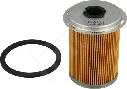 Hart 328 861 - Топливный фильтр autospares.lv