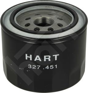 Hart 327 451 - Масляный фильтр autospares.lv