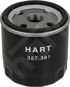 Hart 327 381 - Масляный фильтр autospares.lv