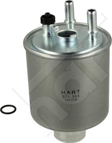 Hart 371 363 - Топливный фильтр autospares.lv