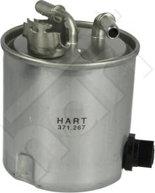 Hart 371 267 - Топливный фильтр autospares.lv