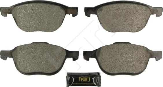 Hart 248 959 - Тормозные колодки, дисковые, комплект autospares.lv