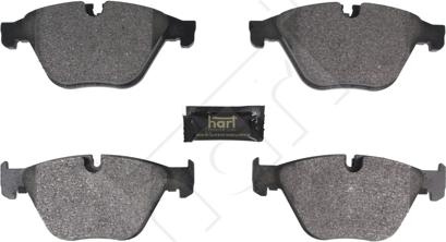 Hart 256 955 - Тормозные колодки, дисковые, комплект autospares.lv