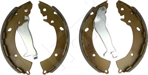 Hart 200 168 - Комплект тормозных колодок, барабанные autospares.lv