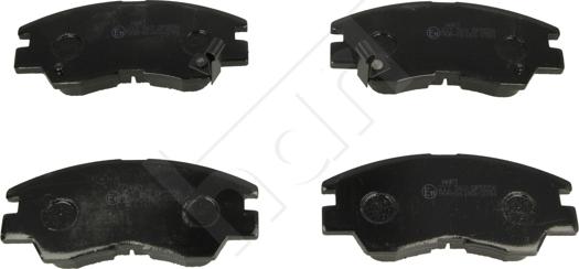 Hart 217 563 - Тормозные колодки, дисковые, комплект autospares.lv