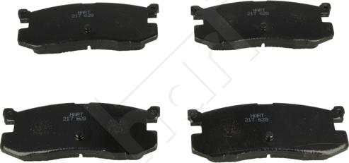 Hart 217 628 - Тормозные колодки, дисковые, комплект autospares.lv