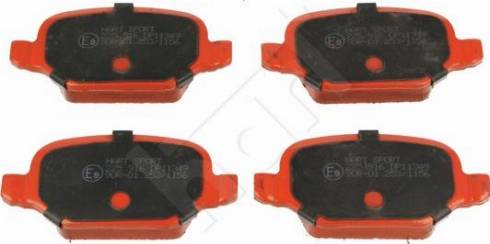 Hart 225 916 - Тормозные колодки, дисковые, комплект autospares.lv