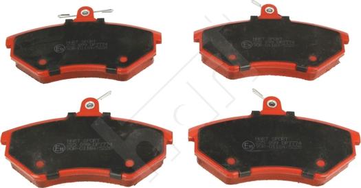 Hart 225 899 - Тормозные колодки, дисковые, комплект autospares.lv