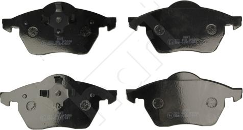 Hart 221 403 - Тормозные колодки, дисковые, комплект autospares.lv