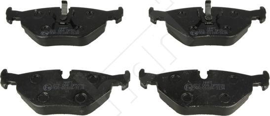 Hart 221 084 - Тормозные колодки, дисковые, комплект autospares.lv