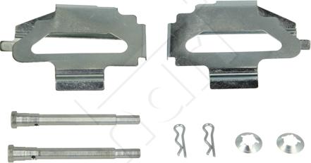 Hart 223 822 - Комплектующие для колодок дискового тормоза autospares.lv