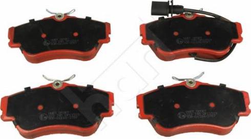 Hart 223 745 - Тормозные колодки, дисковые, комплект autospares.lv