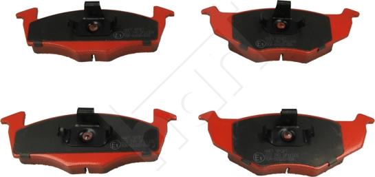 Hart 223 740 - Тормозные колодки, дисковые, комплект autospares.lv