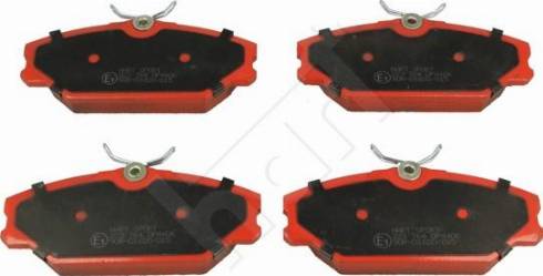 Hart 223 764 - Тормозные колодки, дисковые, комплект autospares.lv