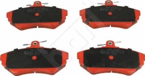 Hart 223 708 - Тормозные колодки, дисковые, комплект autospares.lv