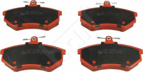 Hart 223 707 - Тормозные колодки, дисковые, комплект autospares.lv