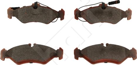 Hart 223 778 - Тормозные колодки, дисковые, комплект autospares.lv