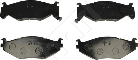 Hart 222 417 - Тормозные колодки, дисковые, комплект autospares.lv