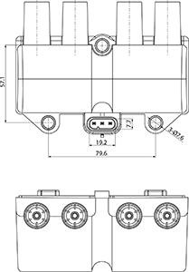 HC-Cargo 150930 - Катушка зажигания autospares.lv