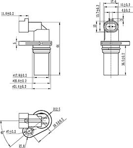 HC-Cargo 150679 - Датчик импульсов, коленвал autospares.lv