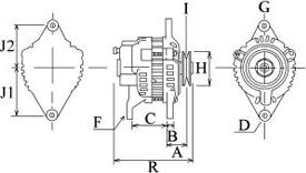 HC-Cargo 115791 - Генератор autospares.lv