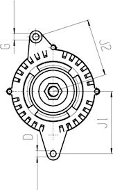 HC-Cargo 114727 - Генератор autospares.lv