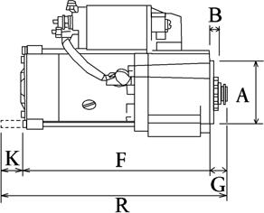 HC-Cargo 114280 - Стартер autospares.lv