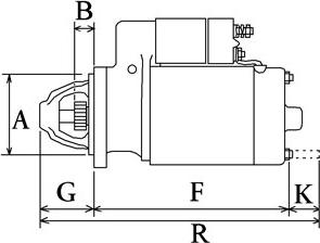 HC-Cargo 114892 - Стартер autospares.lv