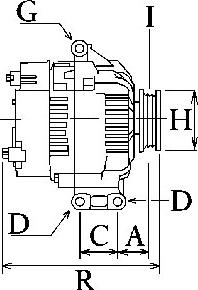 HC-Cargo 116490 - Генератор autospares.lv